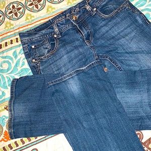 Bootcut jeans, size 29.